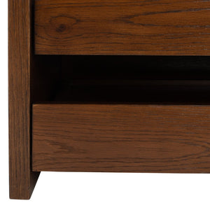 Safavieh Percy Storage Bench - Chic Belgian Design With Open Shelving For Entryway, Bedroom & Living Room Use Walnut/Grey Pu BCH6400C