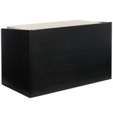 Safavieh Percy Storage Bench Black / Beige BCH6400E