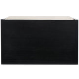 Safavieh Percy Storage Bench Black / Beige BCH6400E