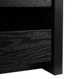 Safavieh Percy Storage Bench Black / Beige BCH6400E