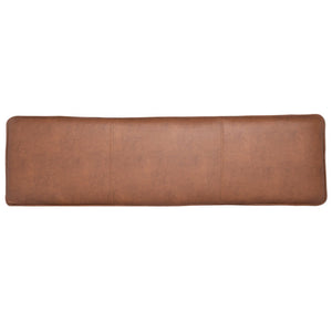 Safavieh Kara Cushioned X Bench – Stylish Minimalist Seating For Entryways, Living Rooms & Bedroom Decor Brown Pu/Black BCH6402B