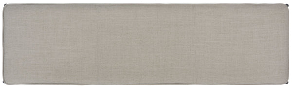 Safavieh Kara Cushioned X Bench – Stylish Minimalist Seating For Entryways, Living Rooms & Bedroom Decor Light Grey Linen/Black BCH6402C