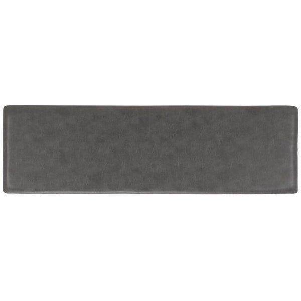 Safavieh Yomi 2 Rail Shelf Bench - Modern Comfort Meets Functionality For Your Entryway Or Living Space Grey / Black BCH6404A