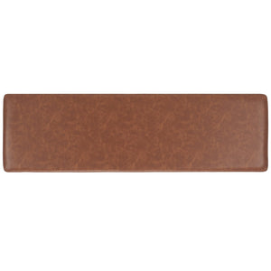 Safavieh Yomi 2 Rail Shelf Bench - Modern Comfort Meets Functionality For Your Entryway Or Living Space Brown  / Black BCH6404B