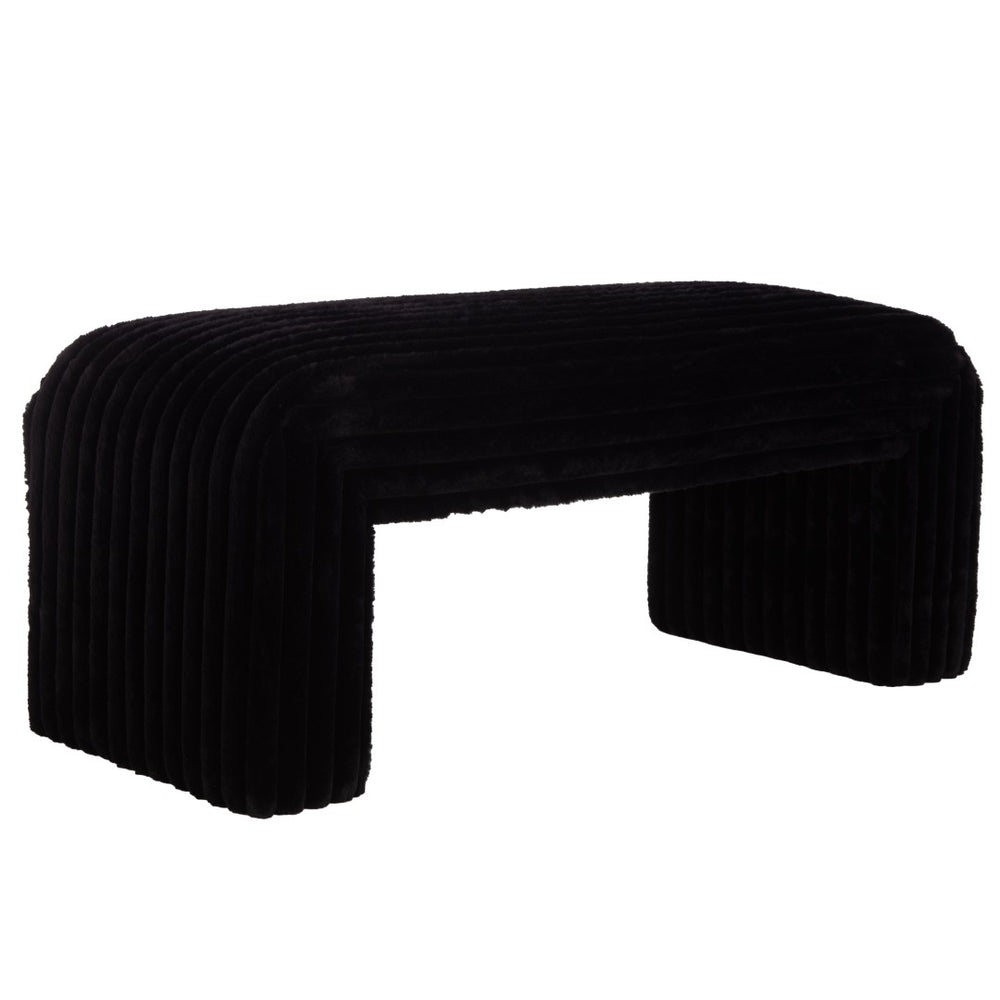 Safavieh Arihana Bench - Sleek Durable Seating Solution For Entryways, Living Rooms & Bedrooms With Style Black BCH6405A