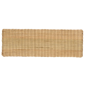 Safavieh SHAZZA Weaved Bench - Handcrafted Rattan & Mango Wood Seating, Perfect for Entryways & Living Rooms BCH6501A