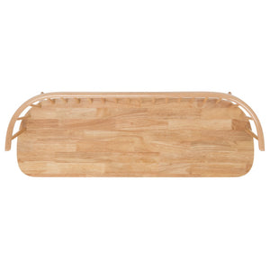 Safavieh Blanchard Spindle Bench - Classic Windsor Style With Ergonomic Comfort For Modern Home Decor Spaces Natural BCH8500A