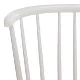 Safavieh Blanchard Spindle Bench XII23 Natural / White Rubber Wood BCH8500C