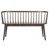 Safavieh Blanchard Spindle Bench BCH8500G Dark Walnut