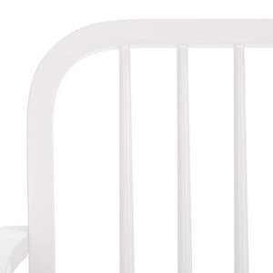 Safavieh Lucilia Spindle Bench - Elegant Windsor-Inspired Seating For Entryways, Living Rooms, And More White BCH8501B