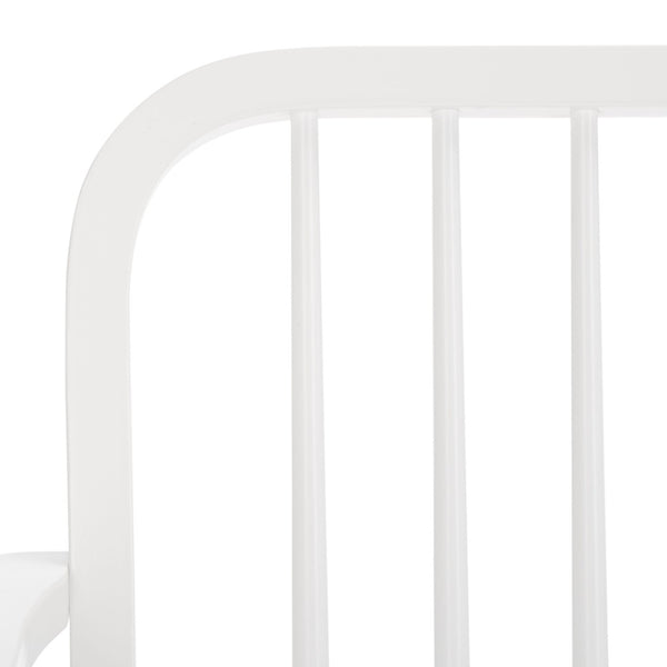 Safavieh Lucilia Spindle Bench - Elegant Windsor-Inspired Seating For Entryways, Living Rooms, And More White BCH8501B