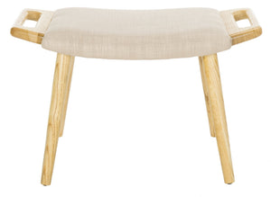 Safavieh Yara Bench - Stylish Mid-Century Scandinavian Accent For Entryways, Living Rooms, And Bedrooms Beige/Natural BCH9500A