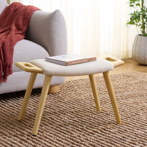 Safavieh Yara Bench - Stylish Mid-Century Scandinavian Accent For Entryways, Living Rooms, And Bedrooms Beige/Natural BCH9500A