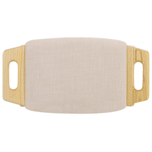 Safavieh Yara Bench - Stylish Mid-Century Scandinavian Accent For Entryways, Living Rooms, And Bedrooms Beige/Natural BCH9500A