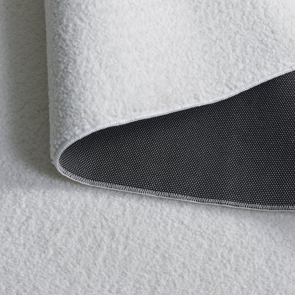 Safavieh Boucle Elegant Large Runner Area Rug - Luxurious Plush Comfort, Durable Construction, Washable Design Ivory Polyester Bcl100a-57