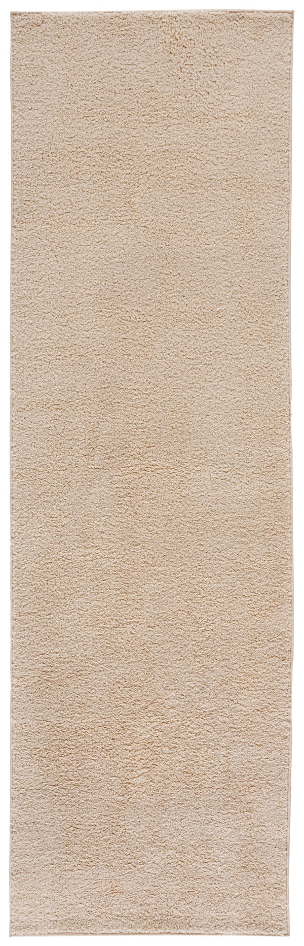 Safavieh Boucle Elegant Large Runner Area Rug - Luxurious Plush Comfort, Durable Construction, Washable Design Beige Polyester Bcl100b-28