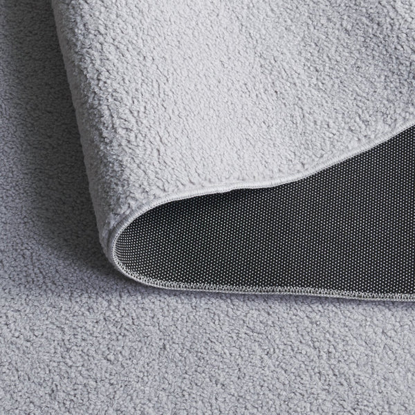 Safavieh Boucle Elegant Large Runner Area Rug - Luxurious Plush Comfort, Durable Construction, Washable Design Grey Polyester Bcl100f-57