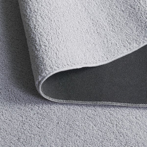 Safavieh Boucle Stylish Power Loomed Rug In Elegant Ivory - Durable, Washable, And Slip-resistant Design Grey Polyester Bcl100f-4