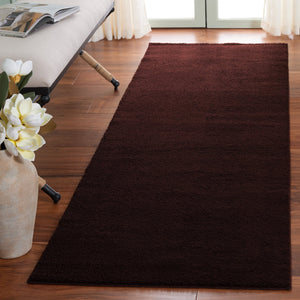Safavieh Boucle Elegant Large Runner Area Rug - Luxurious Plush Comfort, Durable Construction, Washable Design Brown Polyester Bcl100t-28