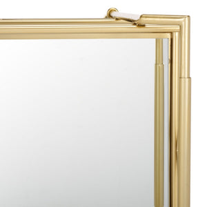 Safavieh Elspeth 2 Tier Bar Cart Gold / Mirror Metal BCT2501A