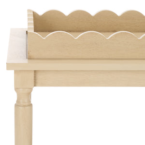 Safavieh Haven Elegant 3 Tier Bar Cart - Versatile Natural Wood Design For Entertaining & Home Decor Natural Wood Bct5700a