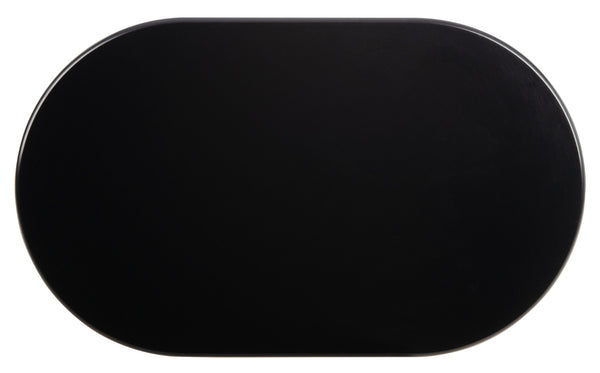 Safavieh Iva 3 Tier Swivel Bar Table - Chic Compact Design With Rotating Shelf For Effortless Entertaining Matte Black BCT8007B