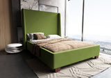 Manhattan Comfort Parlay Modern Full-Size Bed Pine Green BD006-FL-PG