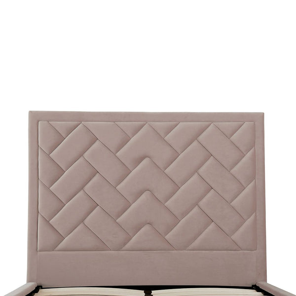 Crosby Full- Size Bed in Blush BD009-FL-BH Manhattan Comfort