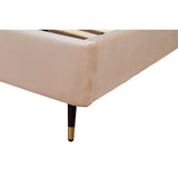 Crosby Queen-Size Bed in Nude BD009-QN-ND Manhattan Comfort