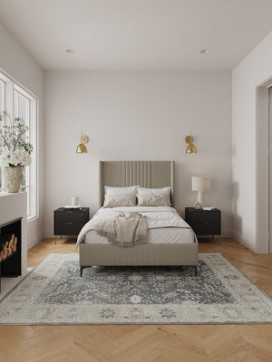 Promenade 48" Bed in Rustic Taupe BD010-48-RT Manhattan Comfort