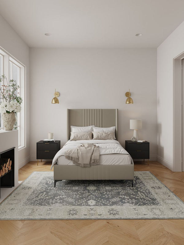 Promenade 48" Bed in Rustic Taupe BD010-48-RT Manhattan Comfort