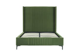 Promenade Full- Size Bed in Moss Green BD010-FL-MG Manhattan Comfort