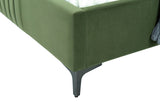 Promenade Full- Size Bed in Moss Green BD010-FL-MG Manhattan Comfort