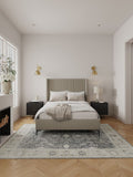 Promenade Full- Size Bed in Rustic Taupe BD010-FL-RT Manhattan Comfort