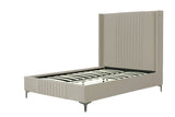 Promenade Full- Size Bed in Rustic Taupe BD010-FL-RT Manhattan Comfort