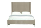 Promenade Queen-Size Bed in Rustic Taupe BD010-QN-RT Manhattan Comfort