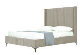 Promenade Queen-Size Bed in Rustic Taupe BD010-QN-RT Manhattan Comfort