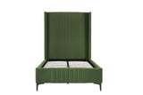 Promenade Twin-Size Bed in Moss Green BD010-TW-MG Manhattan Comfort