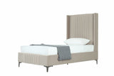 Promenade Twin-Size Bed in Rustic Taupe BD010-TW-RT Manhattan Comfort