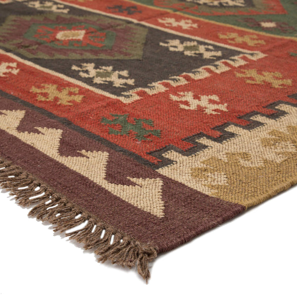 Jaipur Living Jaipur Living Amman Handwoven Jute Flatweave Rug with Bold Southwestern Geometric Pattern 7'10" x 9'10" RUG100283