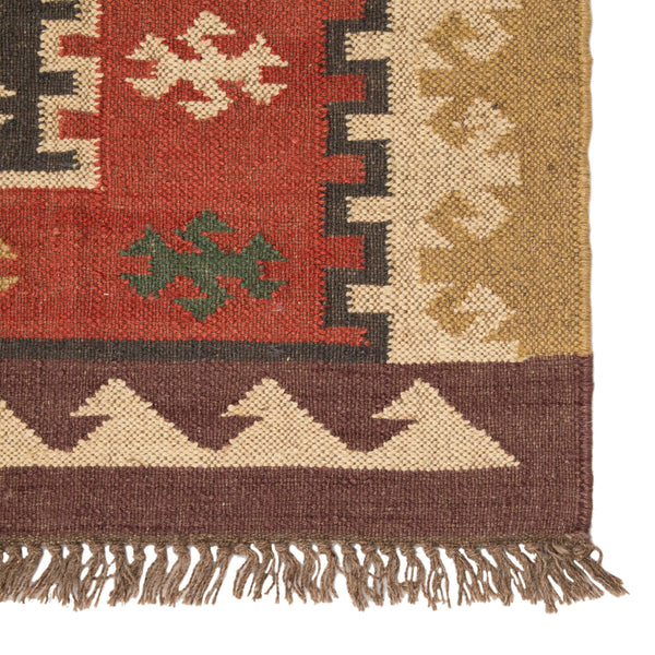 Jaipur Living Jaipur Living Amman Handwoven Jute Flatweave Rug with Bold Southwestern Geometric Pattern 7'10" x 9'10" RUG100283