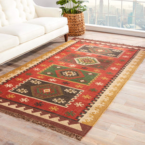Jaipur Living Jaipur Living Amman Handwoven Jute Flatweave Rug with Bold Southwestern Geometric Pattern 6' x 9' RUG150337