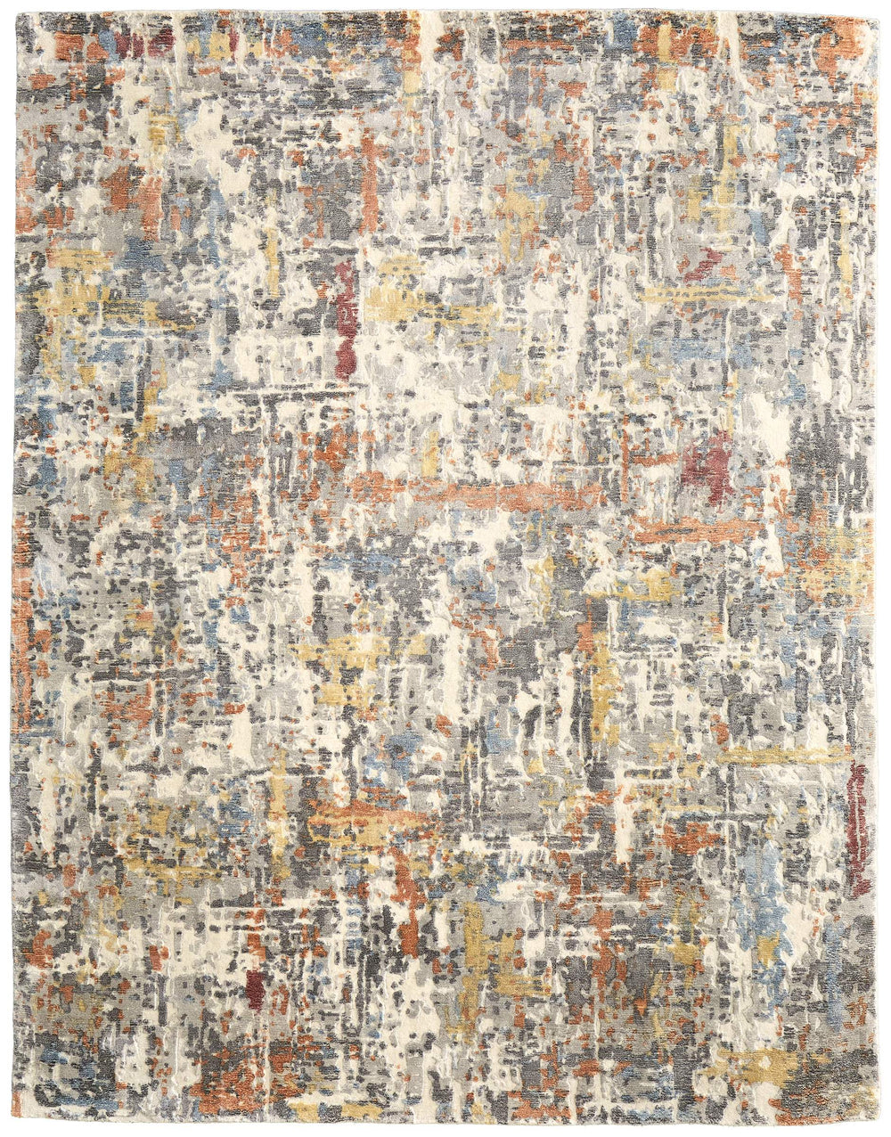 Feizy Rugs Braden Abstract Nature Inspired Area Rug Soft Texture Transitional Living Room Accent 5' x 8' BDN8A50FGRNMLTE10