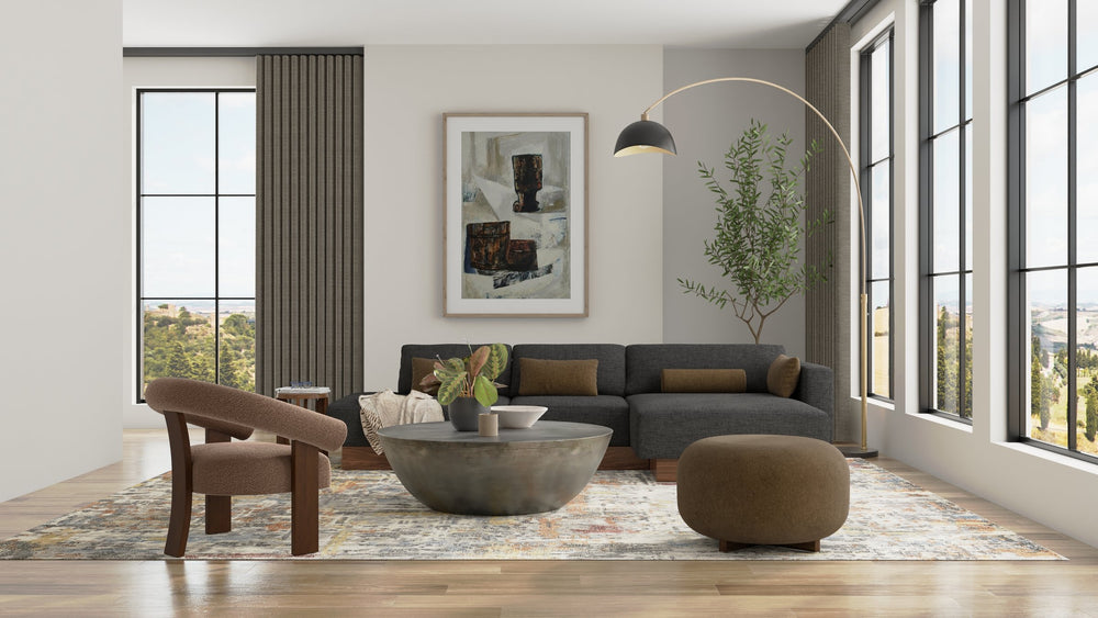 Feizy Rugs Braden Abstract Nature Inspired Area Rug Soft Texture Transitional Living Room Accent 5' x 8' BDN8A50FGRNMLTE10