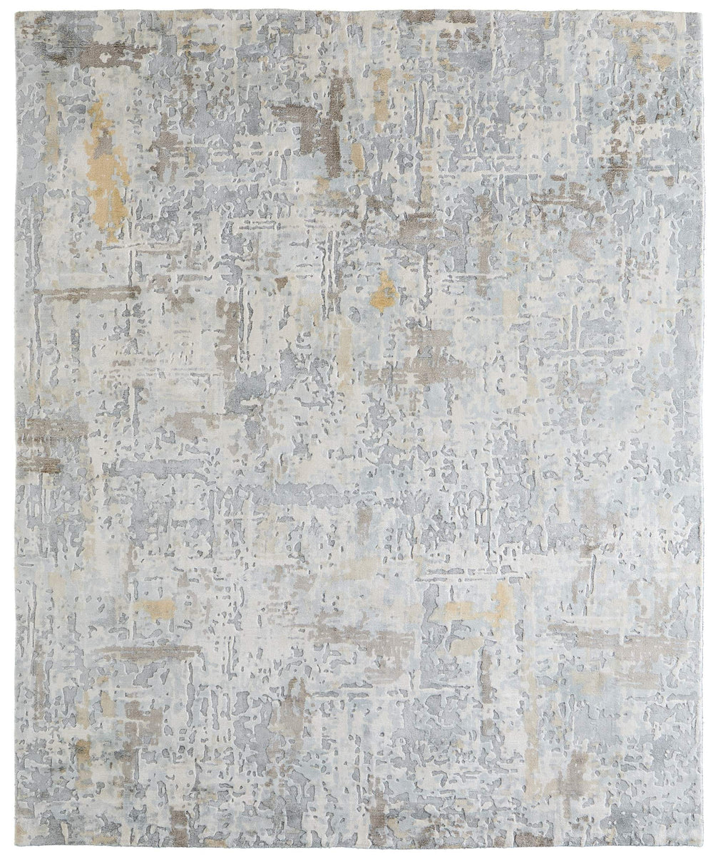 Feizy Rugs Braden Abstract Nature Inspired Area Rug Neutral Tones for Living Room or Bedroom 8' x 10' BDN8A51FBLUMLTF00