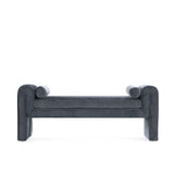 Concord Bench in Black BE001-BK Manhattan Comfort