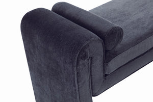 Concord Bench in Black BE001-BK Manhattan Comfort