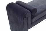 Concord Bench in Black BE001-BK Manhattan Comfort