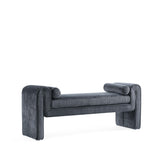 Concord Bench in Black BE001-BK Manhattan Comfort