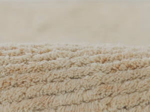 Momeni Bebe BEB-1 Hand Tufted Transitional Solid Indoor Rug Ivory 8' x 10'